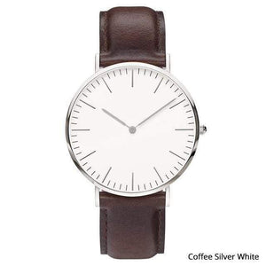 Planet Gates Coffee silver white Mens Stainless Steel Bracelet Quartz Watch Fashion Rose Gold Silver Man Watch Style Men Dress Watch 40mm