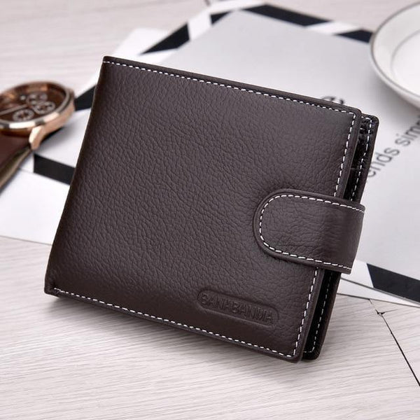 Planet Gates Coffee Wallet men genuine leather men wallets purse short male leather wallet men money bag quality guarantee carteira