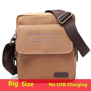 Planet Gates coffee1 No USB Bag High Quality Men Canvas Shoulder Bag Casual Travel Men's Crossbody Bag Male Messenger Bags 3 Size