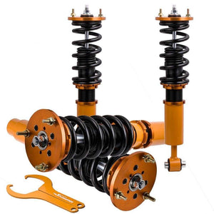Planet Gates Coilovers For BMW 5 Series E60 Saloon 04-2010 523 525 528 530 535 Shock Strut Adj. Height Shocks Absorber Camber Plate Top Mount