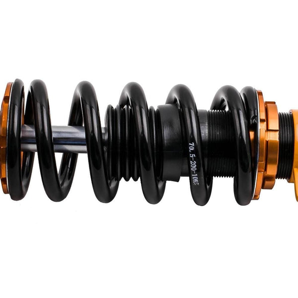 Planet Gates Coilovers For BMW 5 Series E60 Saloon 04-2010 523 525 528 530 535 Shock Strut Adj. Height Shocks Absorber Camber Plate Top Mount