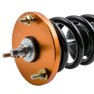 Planet Gates Coilovers For BMW 5 Series E60 Saloon 04-2010 523 525 528 530 535 Shock Strut Adj. Height Shocks Absorber Camber Plate Top Mount