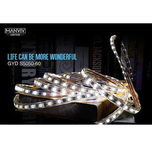 Planet Gates Cold White / 5 Meter LED Strip 2M 3M 4M 5M 10M AC220V SMD5050 IP65 Waterproof 60LEDs/m  High Brightness Outdoor Lighting DIY For Festival Decoration