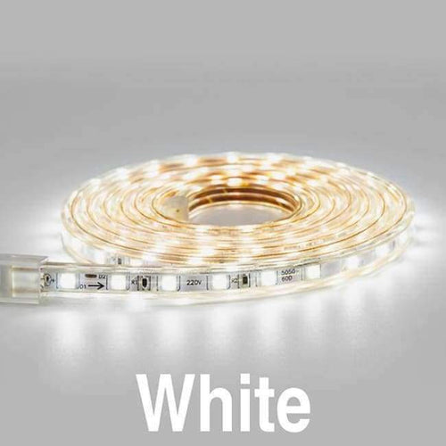 Planet Gates Cold White / 5 Meter LED Strip 2M 3M 4M 5M 10M AC220V SMD5050 IP65 Waterproof 60LEDs/m  High Brightness Outdoor Lighting DIY For Festival Decoration