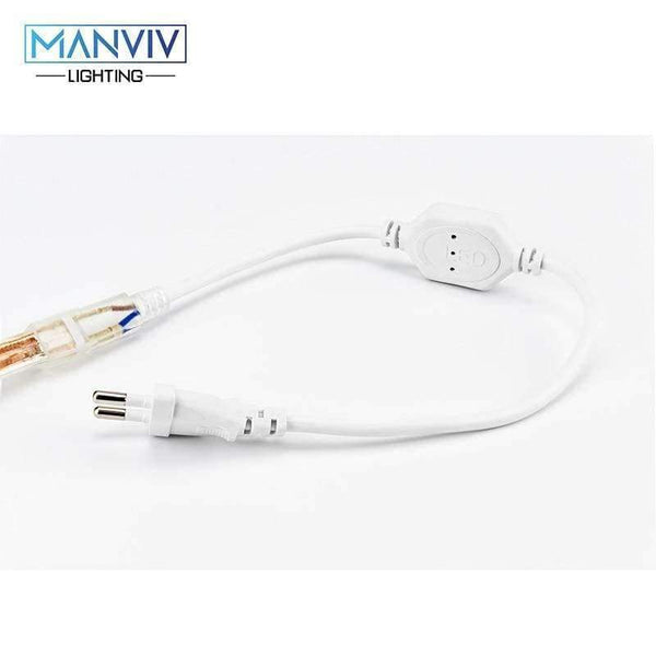 Planet Gates Cold White / 5 Meter LED Strip 2M 3M 4M 5M 10M AC220V SMD5050 IP65 Waterproof 60LEDs/m  High Brightness Outdoor Lighting DIY For Festival Decoration