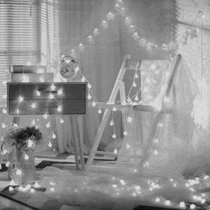 Planet Gates Cold White / 5M 20LED BALLS 10M 100LEDS EU Plug Christmas Tree Garland String Led Xmas Decoration Outdoor Ball Curtain Fairy Holiday Lights