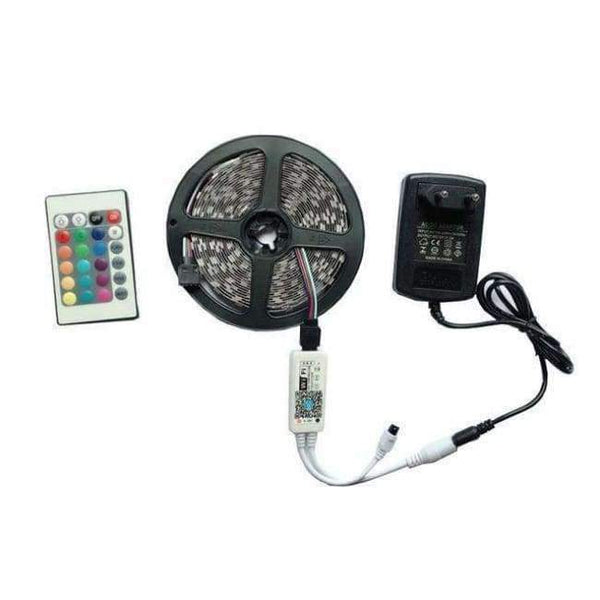 Planet Gates Cold White / 5M Not waterproof 10M 5M 3528 RGB LED strip light non waterproof led light 10M flexible rgb diode led tape set+Remote Control+Power Adapter