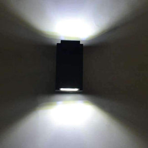 Planet Gates Cold White / 6W / Black Jiawen 6W 10W Villa corridor wall lights Outdoor waterproof LED wall lamp ,Up and Down Lighting(AC85-265V)