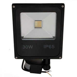 Planet Gates Cold White Mising LED Flood Light 30W PIR Motion Sensor Outdoor LED Floodlight Lamp IP65 Warm/Cold White Garden Lighting