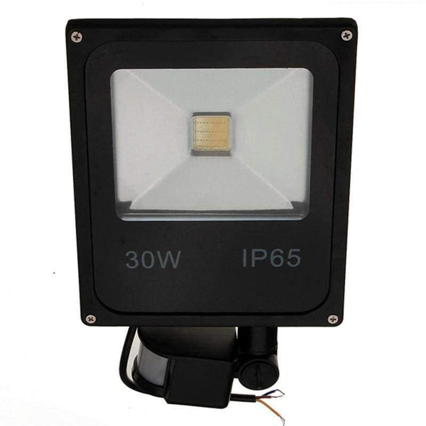 Planet Gates Cold White Mising LED Flood Light 30W PIR Motion Sensor Outdoor LED Floodlight Lamp IP65 Warm/Cold White Garden Lighting