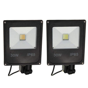 Planet Gates Cold White Mising LED Flood Light 30W PIR Motion Sensor Outdoor LED Floodlight Lamp IP65 Warm/Cold White Garden Lighting