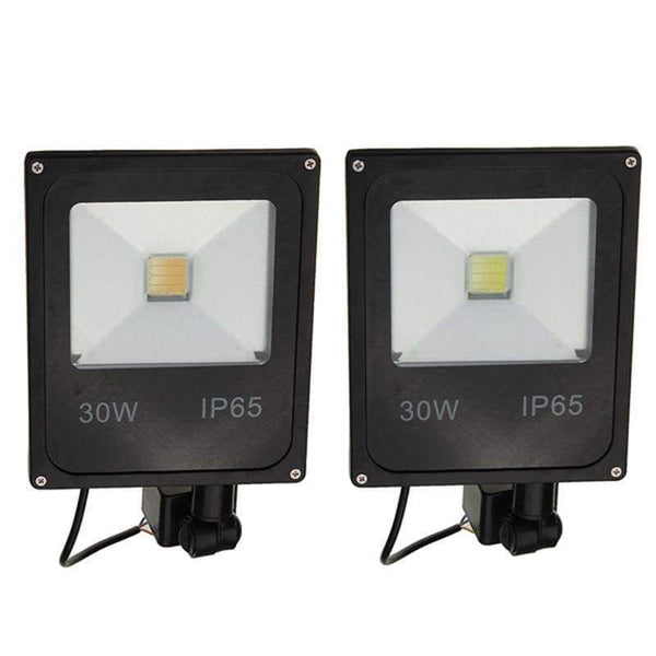Planet Gates Cold White Mising LED Flood Light 30W PIR Motion Sensor Outdoor LED Floodlight Lamp IP65 Warm/Cold White Garden Lighting