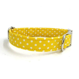 Planet Gates collar with bowtie / XS Yellow dog collar  with bow tie  personal custom pet pupply designer product dog &cat necklace jewelry XS-XL