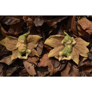 Planet Gates Collection Angel Figurine Miniature Fairy Garden Ornament Leaf baby Christmas tree Decoration For Home Christmas gift
