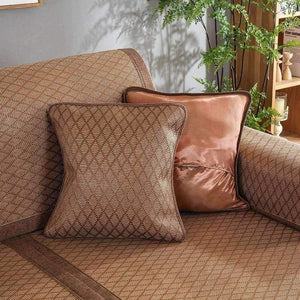 Planet Gates Color 1 / 40x60cm Summer Cooling Geometric Pattern Mat Rattan Sofa Cover Breathable Non-slip Modern Home Textile Sofa Towel For 30 Sizes