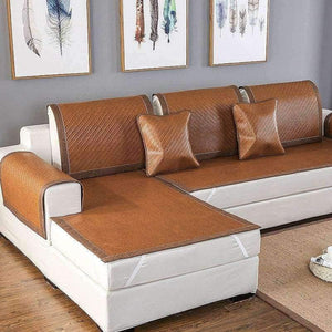 Planet Gates Color 1 / 40x60cm Summer Cooling Geometric Pattern Mat Rattan Sofa Cover Breathable Non-slip Modern Home Textile Sofa Towel For 30 Sizes