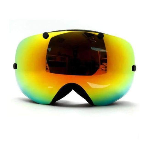 Planet Gates color-2300 New Design Anti-fog Ski Glasses/UV- Protection Multi-Color double lens ski Snowboard skiing eyewear magnetic ski goggles