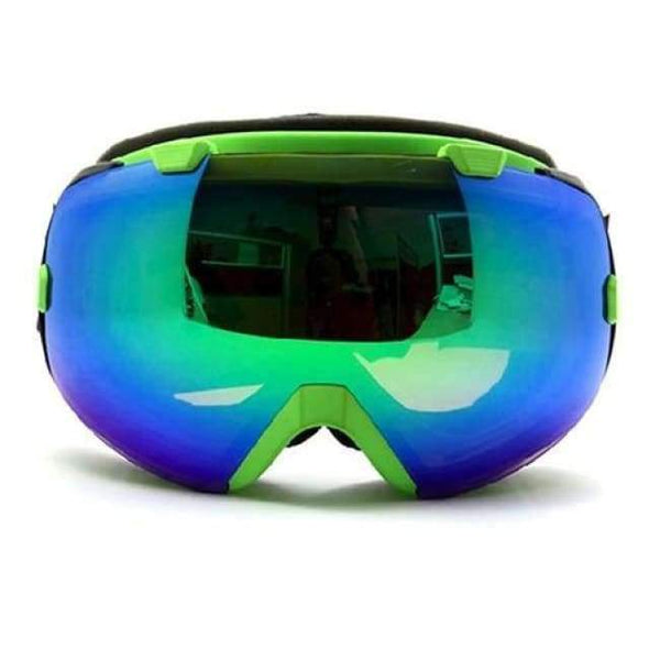 Planet Gates color-2800 4 New Design Anti-fog Ski Glasses/UV- Protection Multi-Color double lens ski Snowboard skiing eyewear magnetic ski goggles