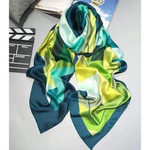 Planet Gates color 38 Luxury brand summer women scarf fashion quality soft silk scarves female shawls Foulard Beach cover-ups wraps silk bandana