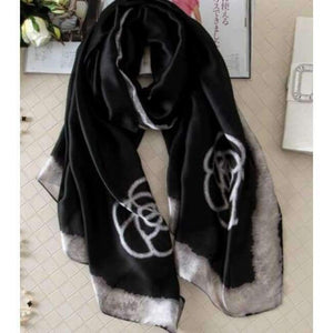 Planet Gates color 8 Luxury brand summer women scarf fashion quality soft silk scarves female shawls Foulard Beach cover-ups wraps silk bandana