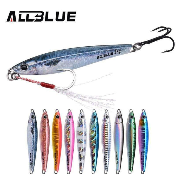 Planet Gates Color A Metal Jigging Spoon 35g 3D Print Laser Artificial Bait Shore Fishing Casting Jig Lure Super Hard Lead Fish Fishing Lures