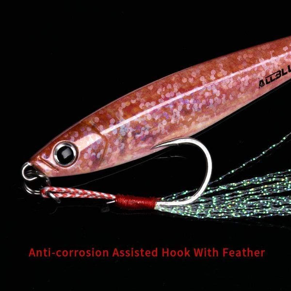 Planet Gates Color A Metal Jigging Spoon 35g 3D Print Laser Artificial Bait Shore Fishing Casting Jig Lure Super Hard Lead Fish Fishing Lures