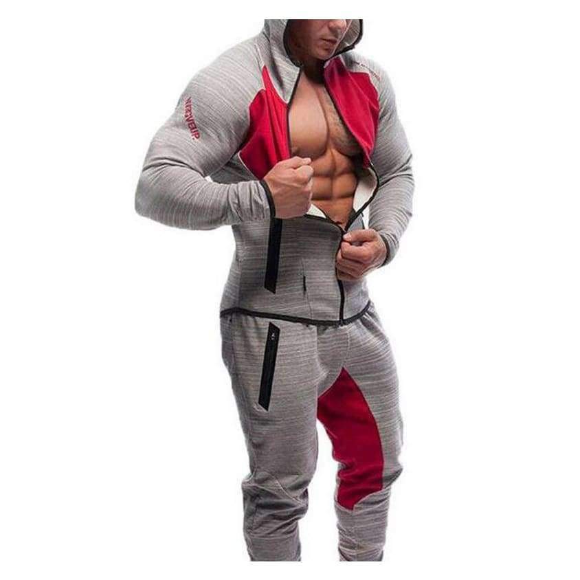 Planet Gates Color as shown in fi / M Men Casual Hoodies Fitness Brand Clothing Camisetas Tracksuits Men Bodybuilding Sweatshirt Muscle Hooded Jackets