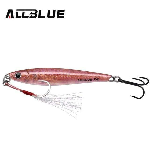 Planet Gates Color B Metal Jigging Spoon 35g 3D Print Laser Artificial Bait Shore Fishing Casting Jig Lure Super Hard Lead Fish Fishing Lures