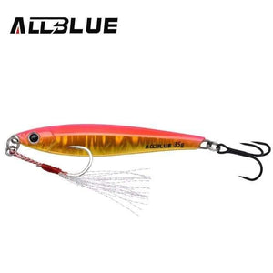 Planet Gates Color C Metal Jigging Spoon 35g 3D Print Laser Artificial Bait Shore Fishing Casting Jig Lure Super Hard Lead Fish Fishing Lures
