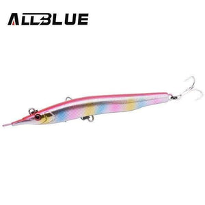 Planet Gates Color C Needlefish Stick Needle Fishing Lure 133mm/30g Sinking Pencil 3D Eyes Artificial Bait Sea Bass Saltwater Lures