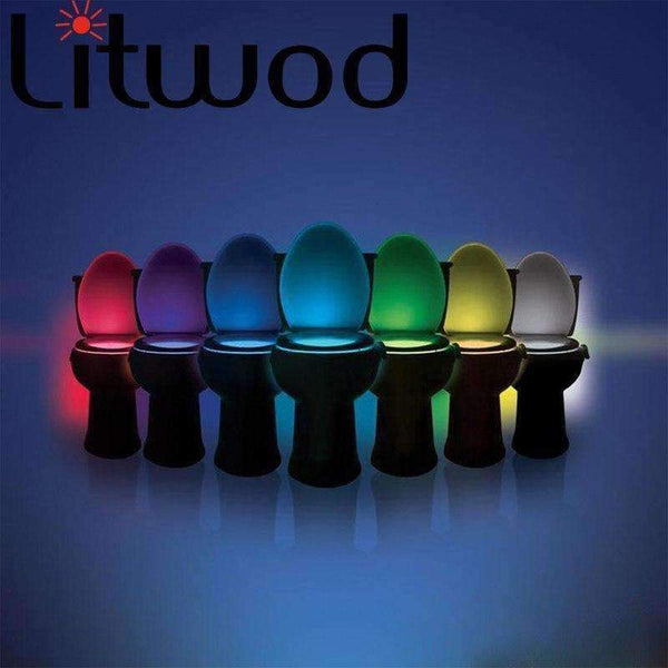 Planet Gates Color Changing LED Lamps  Kids Washingroom Bathroom Motion Bowl Toilet light Activated On/Off Lights Seat Sensor Lamp nightlight