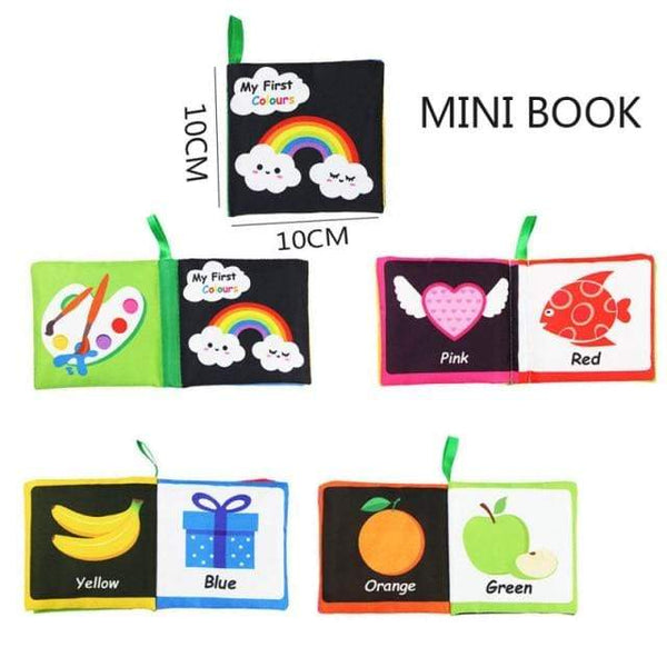 Planet Gates Color Cognition Baby Book Soft Cloth Books Toddler Newborn Early Learning Develop Cognize Reading Puzzle Book Toys Infant Quiet Book For Kids