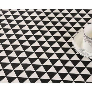 Planet Gates Color D / 70*70cm Geometric Table Cloth Round Tablecloth Nappe Table Cover Party Wedding Table Cloth for Home Table Decoration Mantel Home Textile