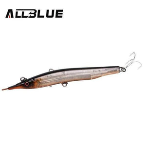 Planet Gates Color D Needlefish Stick Needle Fishing Lure 133mm/30g Sinking Pencil 3D Eyes Artificial Bait Sea Bass Saltwater Lures