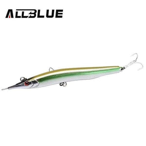 Planet Gates Color E Needlefish Stick Needle Fishing Lure 133mm/30g Sinking Pencil 3D Eyes Artificial Bait Sea Bass Saltwater Lures