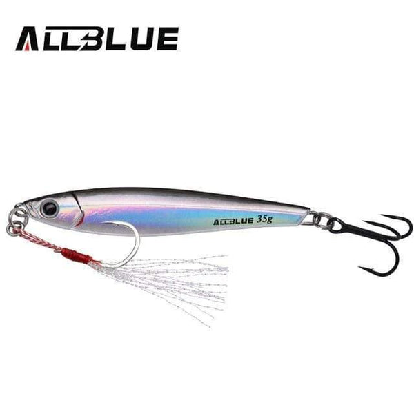 Planet Gates Color H Metal Jigging Spoon 35g 3D Print Laser Artificial Bait Shore Fishing Casting Jig Lure Super Hard Lead Fish Fishing Lures