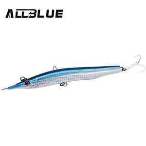 Planet Gates Color H Needlefish Stick Needle Fishing Lure 133mm/30g Sinking Pencil 3D Eyes Artificial Bait Sea Bass Saltwater Lures