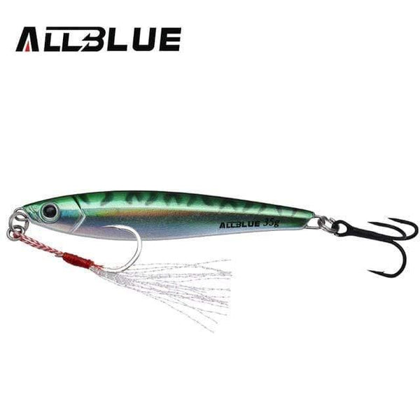 Planet Gates Color I Metal Jigging Spoon 35g 3D Print Laser Artificial Bait Shore Fishing Casting Jig Lure Super Hard Lead Fish Fishing Lures