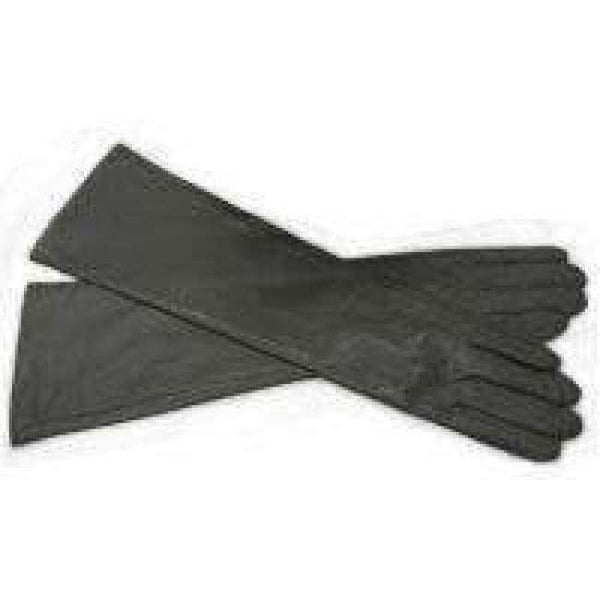 Planet Gates color10 dark grey / 6 1/2 Free shipping 2018 winter lady fashion sheepskin leather gloves women genuine leather mittens female long styleArm sleeve zp001