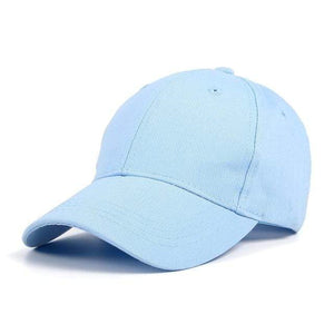 Planet Gates color14-Light Blue / kid 52-54 cm Boy Baby Cotton  Summer Snapback Kids Baseball Cap Men Women  Solid Black Hats for Girls  Children