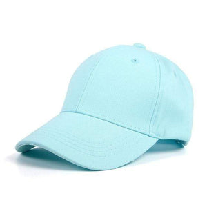 Planet Gates color16-Cyan / Adult 56-60 cm Boy Baby Cotton  Summer Snapback Kids Baseball Cap Men Women  Solid Black Hats for Girls  Children