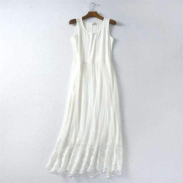 Planet Gates color4 / One Size Autumn women one slips hot black white full slips lady intimates perspective lace dress