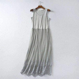 Planet Gates color6 / One Size Autumn women one slips hot black white full slips lady intimates perspective lace dress