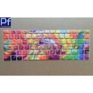 Planet Gates цветен 15.6-инчов аксесоар силиконов калъф за клавиатура на лаптоп защитно фолио за Xiaomi Mi Notebook Pro 15 15.6''