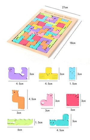Planet Gates Colorful 3D Puzzle Wooden Toys High Quality Tangram Math Toys Jigsaw Game Children Preschool Imagination Educational Toy
