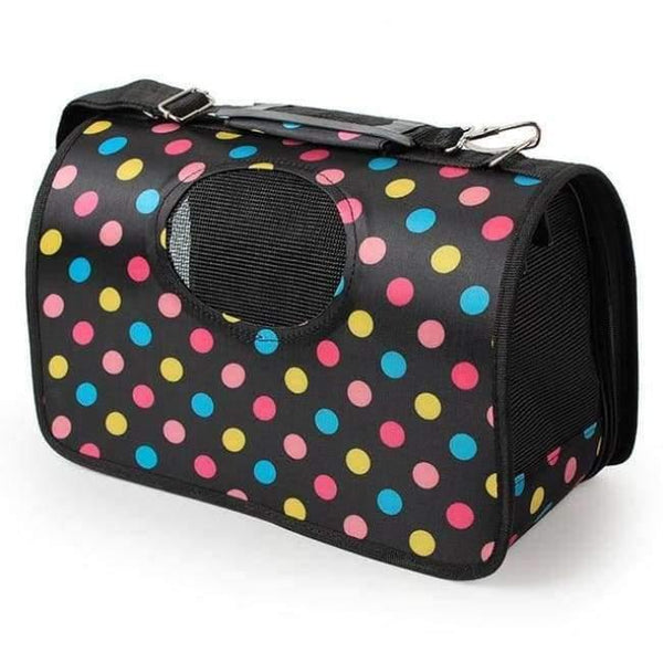 Planet Gates Colorful Dot / S 6 Design Pet Dog Carrier Bag Chihuahua Travel Bag Outdoor Single Shoulder Bag For Small Dog Cat S/M/L