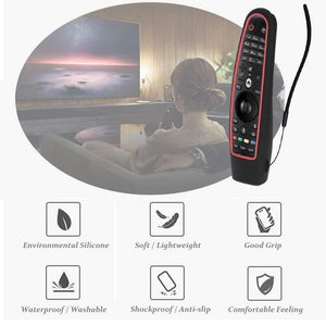 Planet Gates Colorful Silicone Case For LG Smart TV AN-MR600 MR650 Remote Control Cover SIKAI For LG OLED TV Magic Remote AN MR18BA 19BA 20GA