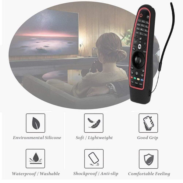 Planet Gates Colorful Silicone Case For LG Smart TV AN-MR600 MR650 Remote Control Cover SIKAI For LG OLED TV Magic Remote AN MR18BA 19BA 20GA