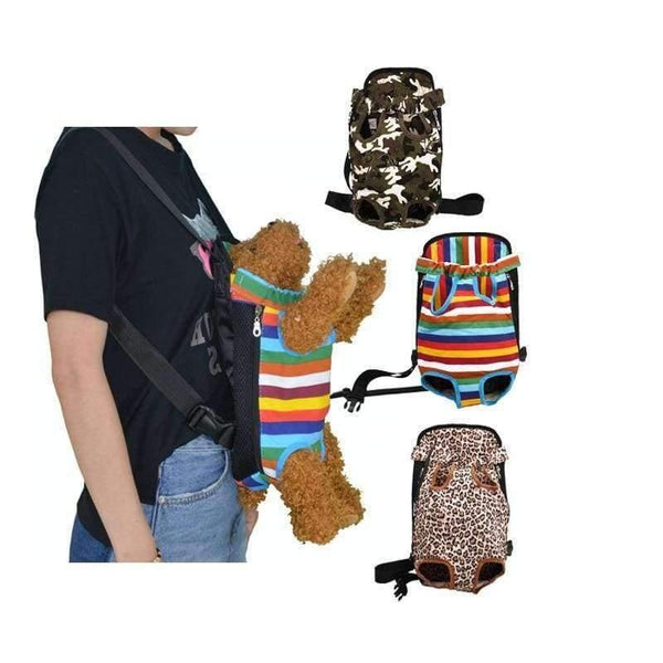 Planet Gates Colorful Strip / S Pets Chest Backpack Legs Out Breathable Small Dog Carrier Bag Walking Travel Puppy Front Chest Carry Bag For Pets Big Cat ZNP13