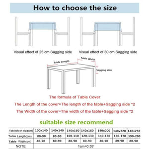 Planet Gates colorful strips / 137x137cm PVC TableCloth Waterproof Rectangular Plastic Picnic Cloth for Tea Table Home Textile Fashion Love Festive Red MJ033